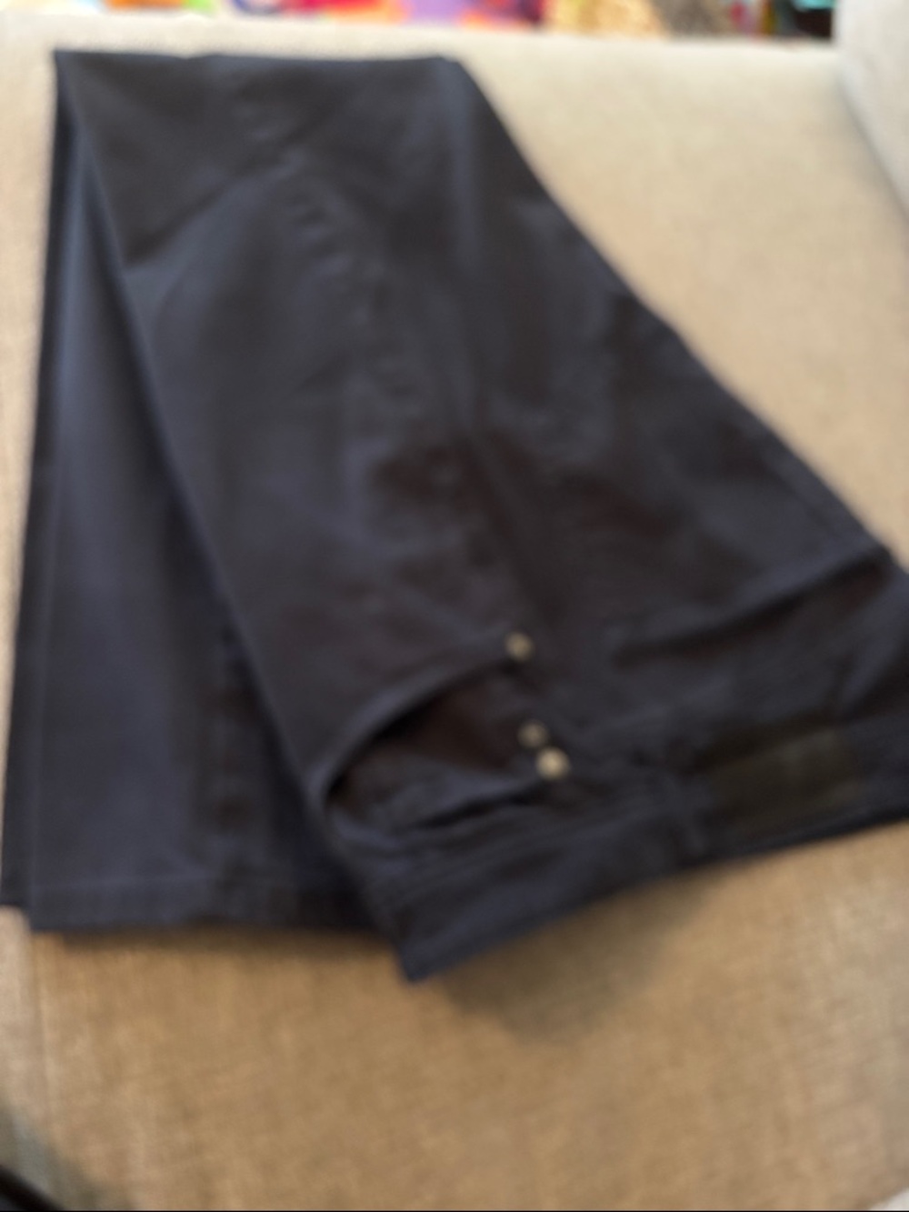 Ag Adriano Goldschmied Men's Navy Chinos